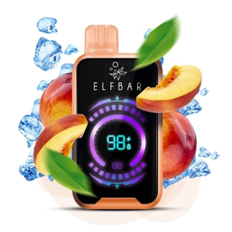 Одноразка Elf Bar FS Peach Ice (Персик Лед) (18000 Затяжек)