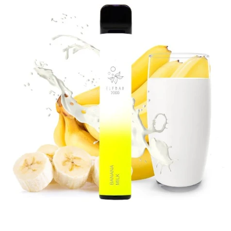 Одноразка Elf Bar Banana Milk (Бананове Молоко) (2000 Затяжок)
