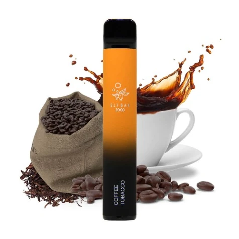Одноразка Elf Bar Coffee Tabacco (Кава Тютюн) (2000 Затяжок)
