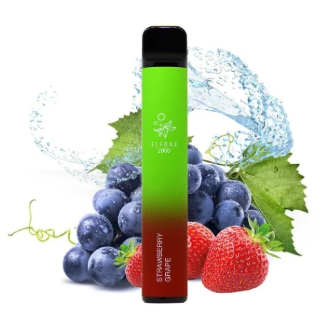 Одноразка Elf Bar Strawberry Grape (Полуниця Виноград) (2000 Затяжок)