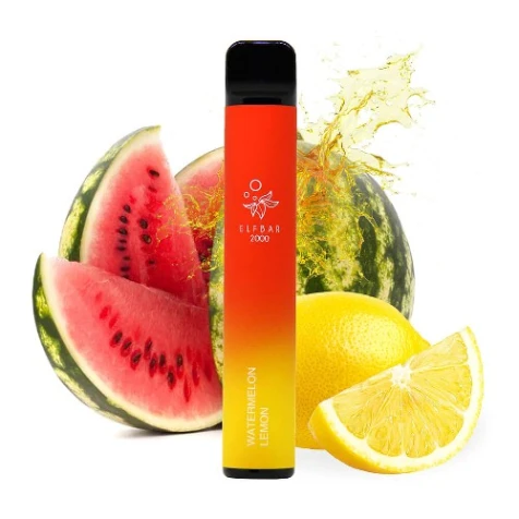 Одноразка Elf Bar Watermelon Lemon (Кавун Лимон) (2000 Затяжок)