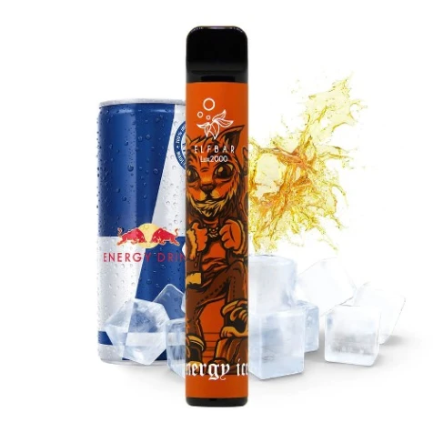 Одноразка Elf Bar Lux Energy Ice (Енергетик Лід) (2000 Затяжок)