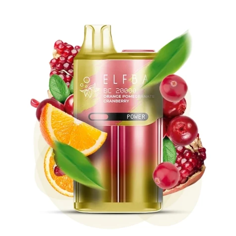 Одноразка Elf Bar BC Orange Pomegranate Cranberry (Апельсин Гранат Журавлина) (20000 Затяжок)