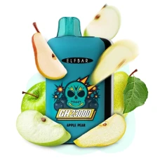 Одноразка Elf Bar GH Apple Pear (Яблоко Груша) (23000 Затяжек)