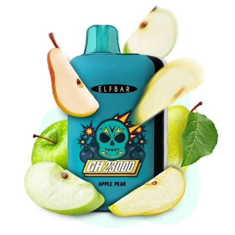 Одноразка Elf Bar GH Apple Pear (Яблуко Груша) (23000 Затяжок)