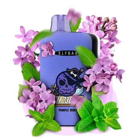 Одноразка Elf Bar GH Purple Mint (Фіолетова М'ята) (23000 Затяжок)