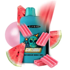 Одноразка Elf Bar GH Watermelon Bubble Gum (Арбуз Жвачка) (23000 Затяжек)