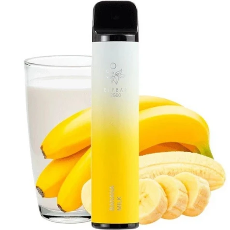 Одноразка Elf Bar Banana Milk (Банановое Молоко) (2500 Затяжек)
