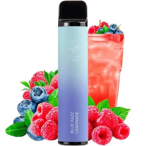 Одноразка Elf Bar Blue Razz Lemonade (Голубой Лимонад) (2500 Затяжек)
