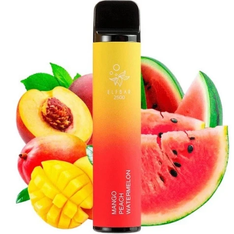 Одноразка Elf Bar Mango Peach Watermelon (Манго Персик Кавун) (2500 Затяжок)