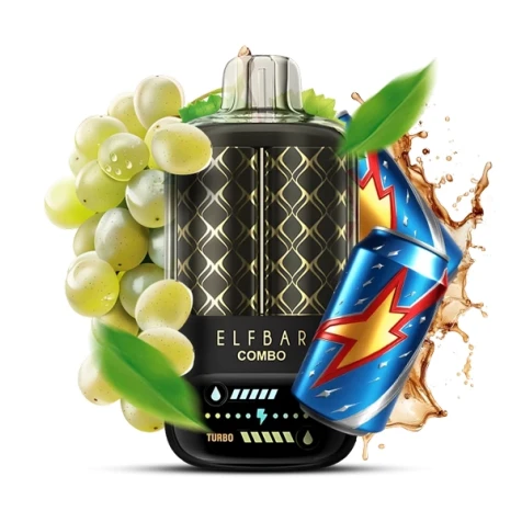 Одноразка Elf Bar Combo Grape Mary Power (Виноград Мері Пауер) (25000 Затяжок)