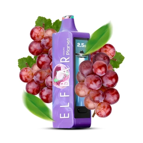 Одноразка Elf Bar Planet Grape (Виноград) (25000 Затяжок)