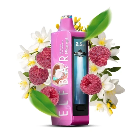Одноразка Elf Bar Planet Jasmine Raspberry (Жасмін Малина) (25000 Затяжок)