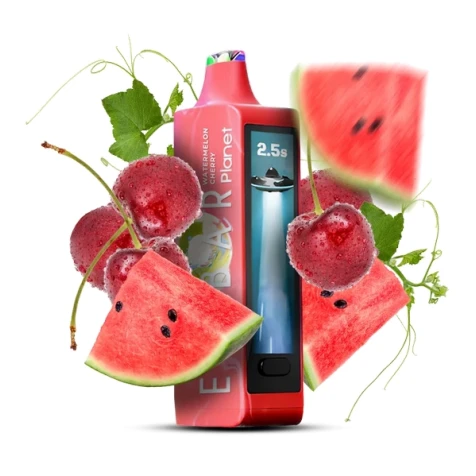 Одноразка Elf Bar Planet Watermelon Cherry (Арбуз Вишня) (25000 Затяжок)