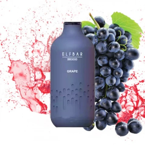 Одноразка Elf Bar BB Grape (Виноград) (3000 Затяжок)
