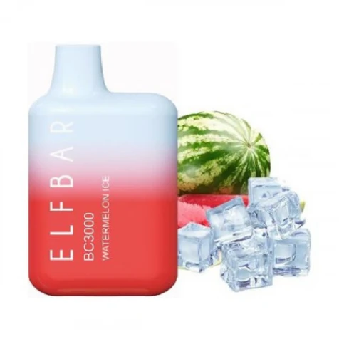 Одноразка Elf Bar BC Watermelon Ice (Арбуз Лёд) (3000 Затяжек)