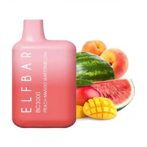 Одноразка Elf Bar BC Peach Mango Watermelon (Персик Манго Арбуз) (3000 Затяжек)