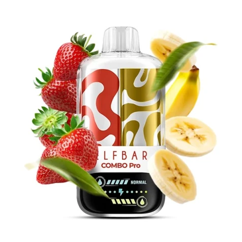 Одноразка Elf Bar Combo Pro Strawberry & Banana (Полуниця, Банан) (30000 Затяжок)