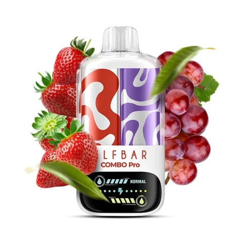 Одноразка Elf Bar Combo Pro Strawberry & Grape (Полуниця, Виноград) (30000 Затяжок)