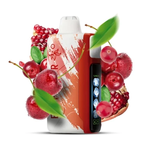 Одноразка Elf Bar Ice King Cherry Pomegranate Cranberry (Вишня Гранат Журавлина) (30000 Затяжок)