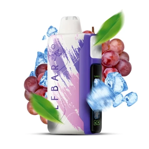 Одноразка Elf Bar Ice King Grape Ice (Виноград Лід) (30000 Затяжок)