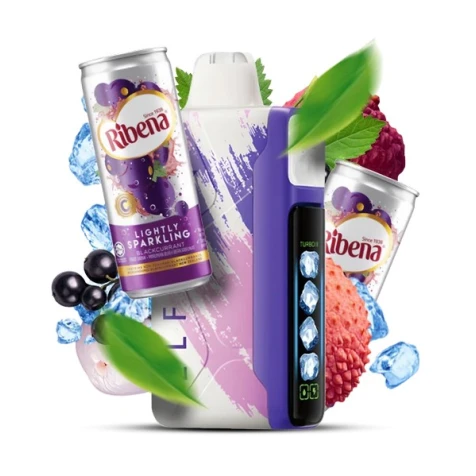 Одноразка Elf Bar Ice King Ribena Lychee (Рібена Лічі) (30000 Затяжок)