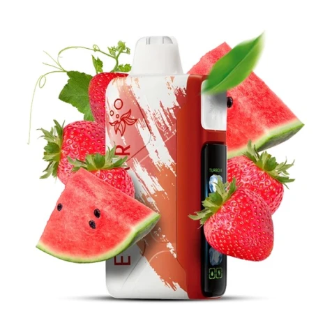 Одноразка Elf Bar Ice King Strawberry Watermelon (Полуниця Кавун) (30000 Затяжок)