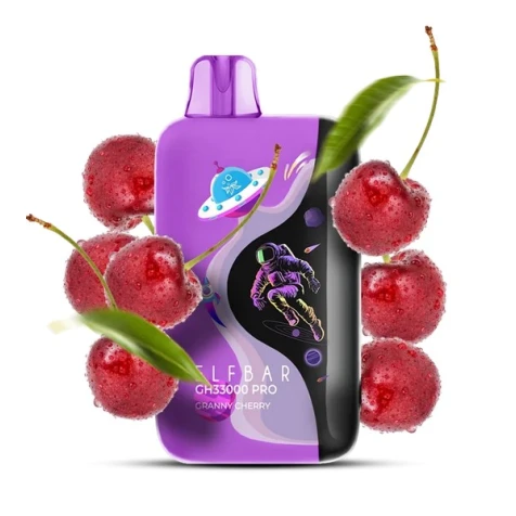 Одноразка Elf Bar GH Pro Granny Cherry (Гренні Вишня) (33000 Затяжок)