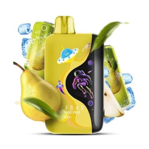 Одноразка Elf Bar GH Pro Pear Soda (Груша Содова) (33000 Затяжок)