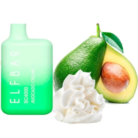 Одноразка Elf Bar BC Avocado Cream (Авокадо Крем) (4000 Затяжок)
