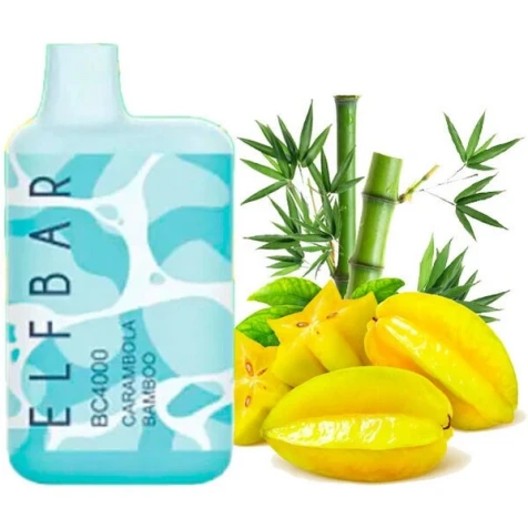 Одноразка Elf Bar BC Carambola Bamboo (Карамбола Бамбук) (4000 Затяжек)
