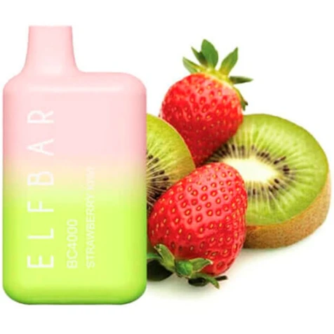 Одноразка Elf Bar BC Strawberry Kiwi (Полуниця Ківі) (4000 Затяжок)