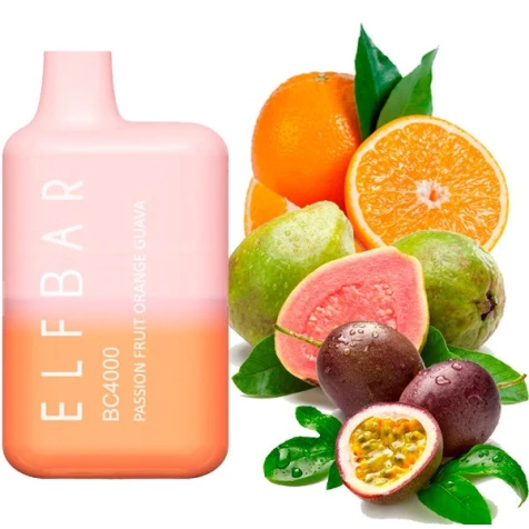 Одноразка Elf Bar BC Passion Fruit Orange Guava (Маракуйя Апельсин Гуава) (4000 Затяжек)