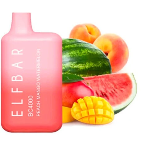 Одноразка Elf Bar BC Peach Mango Watermelon (Персик Манго Арбуз) (4000 Затяжек)