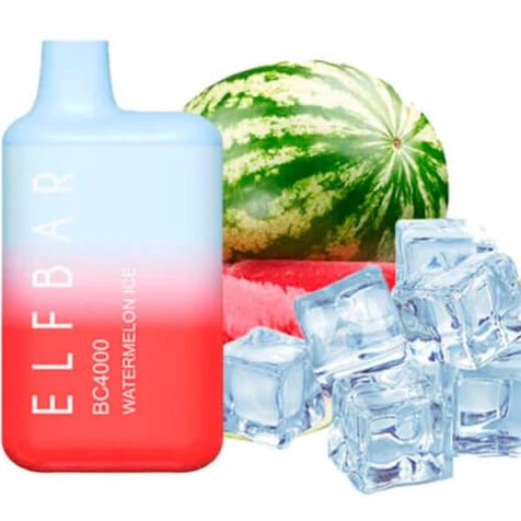 Одноразка Elf Bar BC Watermelon Ice (Кавун Лід) (4000 Затяжок)