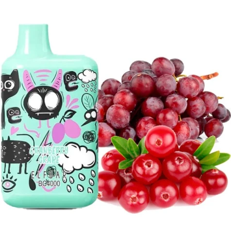 Одноразка Elf Bar BС Cranberry Grape (Клюква Виноград) (4000 затяжек) (Limited Edition)