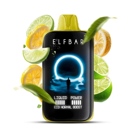 Одноразка Elf Bar Moon Night Lemon Lime (Лимон Лайм) (40000 Затяжок)