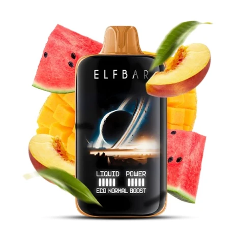 Одноразка Elf Bar Moon Night Mango Peach Watermelon (Манго Персик Арбуз) (40000 Затяжек)
