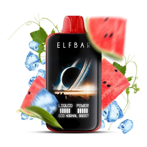 Одноразка Elf Bar Moon Night Watermelon Ice (Арбуз Лёд) (40000 Затяжек)