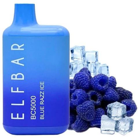 Одноразка Elf Bar BC Blue Razz Ice (Блу Разз Лід) (5000 Затяжок)