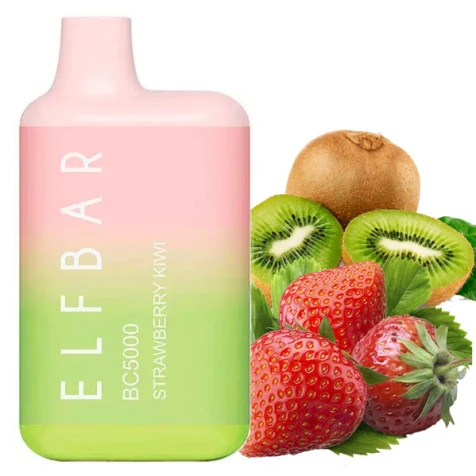 Одноразка Elf Bar BC Strawberry Kiwi (Полуниця Ківі) (5000 Затяжок)