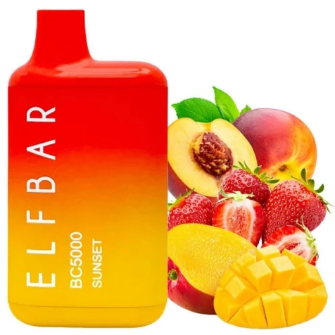 Одноразка Elf Bar BC Sunset (Сансет) (5000 Затяжек)