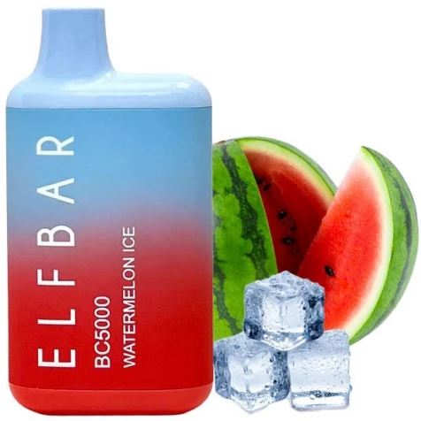 Одноразка Elf Bar BC Watermelon Ice (Арбуз Лёд) (5000 Затяжек)