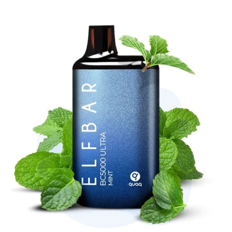 Одноразка Elf Bar Ultra Mint (Мята) (5000 Затяжек)