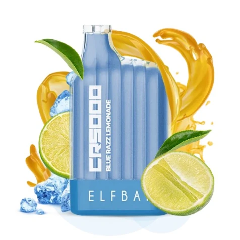 Одноразка Elf Bar CR Blue Razz Lemonade (Блакитний Лимонад) (5000 Затяжок)