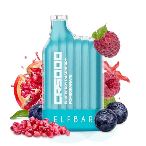 Одноразка Elf Bar CR Blueberry Raspberry Pomegranate (Чорниця Малина Гранат) (5000 Затяжок)
