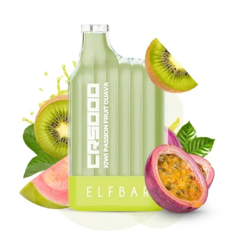 Одноразка Elf Bar CR Kiwi Passion Fruit Guava (Киви Маракуйя Гуава) (5000 Затяжок)