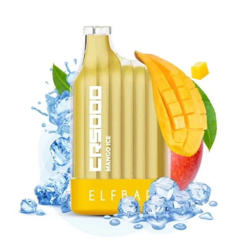 Одноразка Elf Bar CR Mango Ice (Манго Лід) (5000 Затяжок)