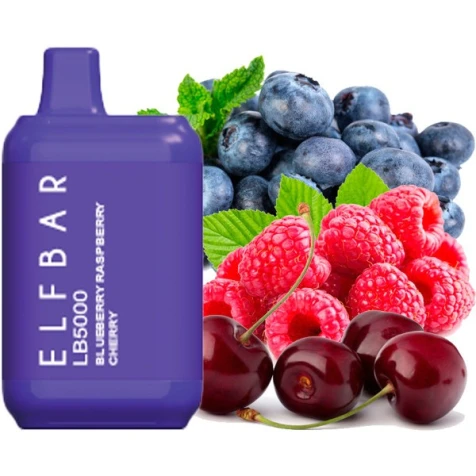 Одноразка Elf Bar LB Blueberry Raspberry Cherry (Черника Малина Вишня) (5000 Затяжек) 
