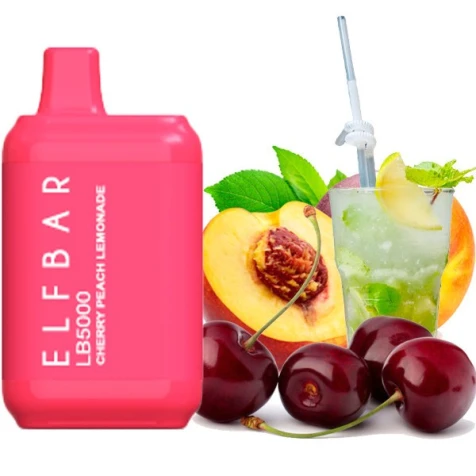 Одноразка Elf Bar LB Cherry Peach Lemonade (Вишня Персик Лимонад) (5000 Затяжек)